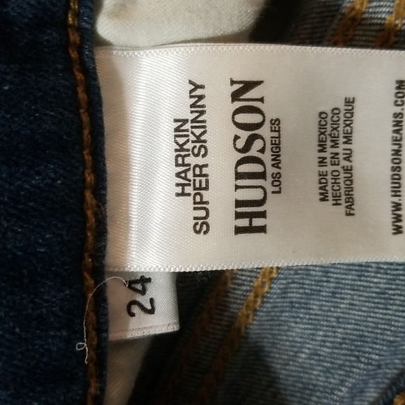 Hudson Harkin Skinny jeans sz 24x26 - Picture 4 of 6